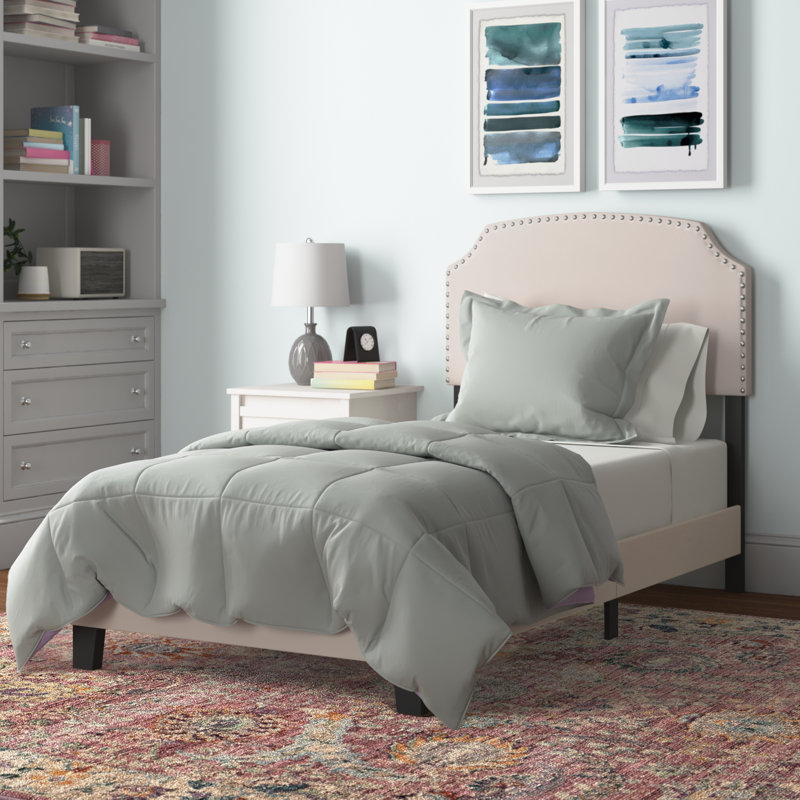 Three Posts™ Teen Thornaby Upholstered Standard Bed & Reviews Wayfair